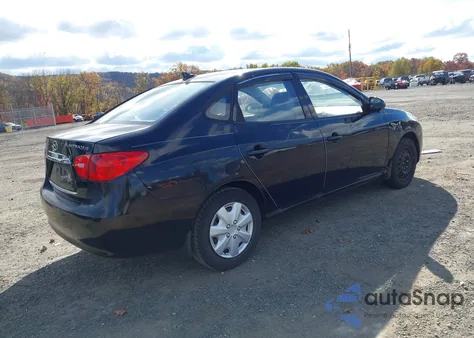 2010 Hyundai Elantra Blue from USA, damaged, VIN KMHDU4AD4AU094002